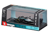 Pre order Bburago F1 Mercedes AMG W16 2025 George Russell Australia GP 1/64 Scale Model car