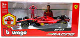 Bburago 2023 F1 Ferrari SF23 Ferrari Racing Team #16 Racing C Leclerc car 1/24 with Figure