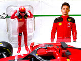 Bburago 2023 F1 Ferrari SF23 Ferrari Racing Team #16 Racing C Leclerc car 1/24 with Figure