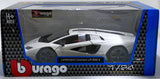 Bburago Lamborghini Countach LPI 800-4 White 1/24