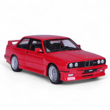 Bburago 1988 BMW 3 series M3 E car diecast model 1/24 red