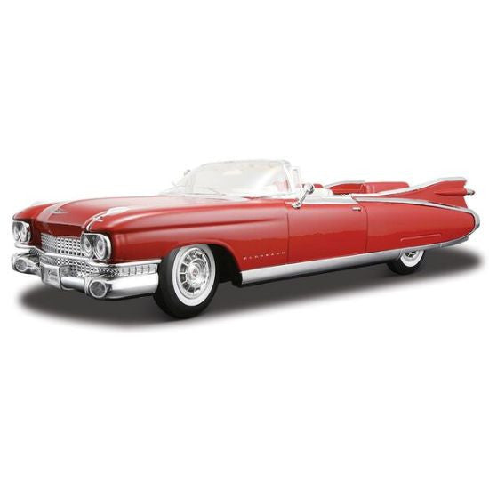 ミニカー Maisto Cadillac Eldorado Biarritz 1/18 1959 Cadillac Eldorado Biarritz Red/White Diecast Model Car | Maisto