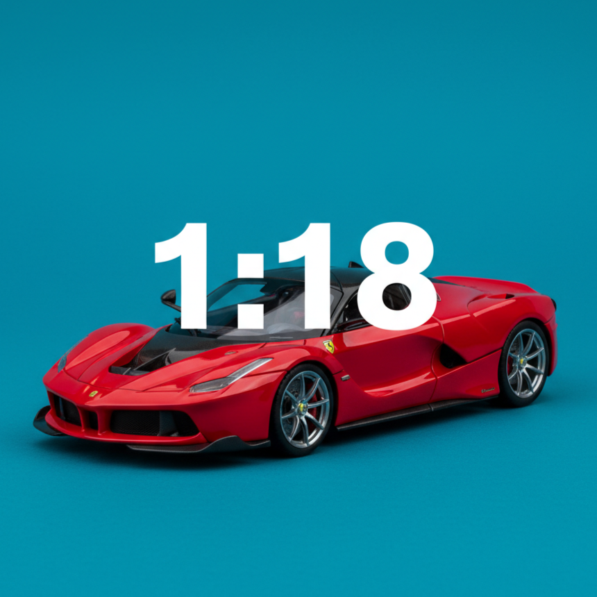 1/18 Scale Diecast Model Cars