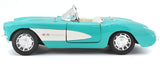 Maisto 1957 Chevrolet Corvette 1/24 Greenish Blue