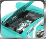Maisto 1957 Chevrolet Corvette 1/24 Greenish Blue