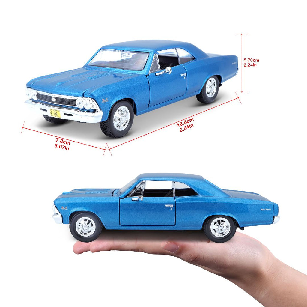 Maisto 1966 Chevrolet Chevelle SS 396 1/24 Blue