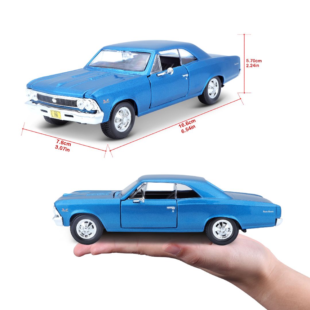 Maisto 1966 Chevrolet Chevelle SS 396 1/24 Blue