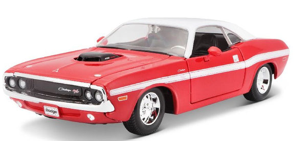 Pre Order Maisto 1970 Dodge Challenger R/T Coupe 1/24 Red