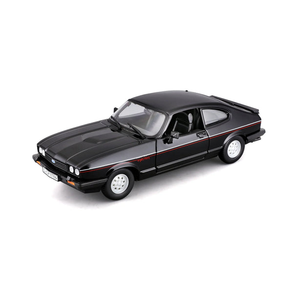 Pre Order Bburago 1982 Ford Capri Black 1/24