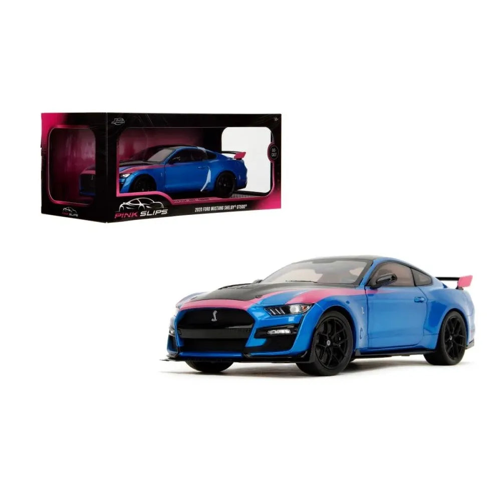 2020 Ford Mustang Shelby GT500 1/18 scale diecast car Model by Pink Slips by Jada
