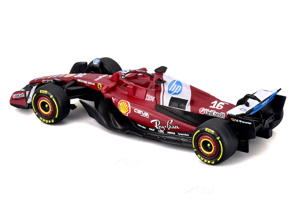 Bburago F1 Ferrari SF25 2025 Charles Leclerc Australia GP 1/64 Scale Model car