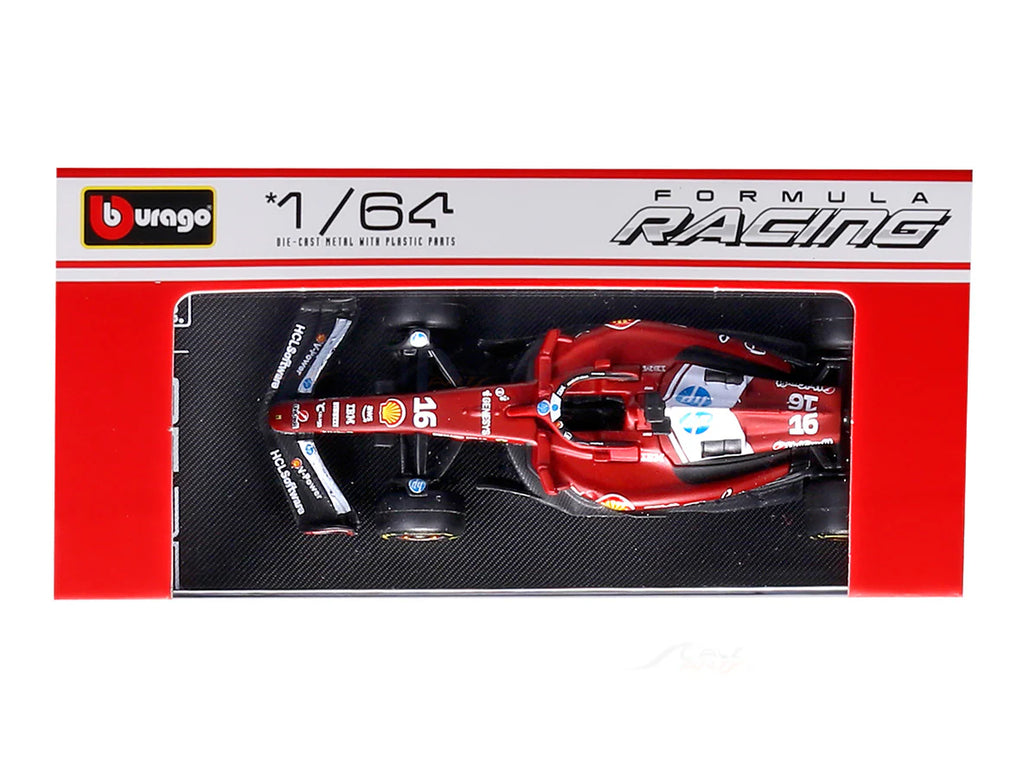 Bburago F1 Ferrari SF25 2025 Charles Leclerc Australia GP 1/64 Scale Model car