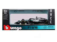 Pre order Bburago F1 Mercedes AMG W16 2025 George Russell Australia GP 1/64 Scale Model car