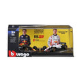 Bburago 2025 Red bull RB21 two car pack of F1 cars of Max Verstappen 1/64 scale
