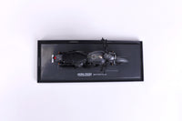 Jawa Midnight Grey miniature model bike