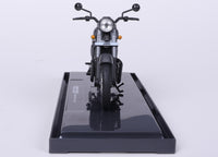 Jawa Midnight Grey miniature model bike