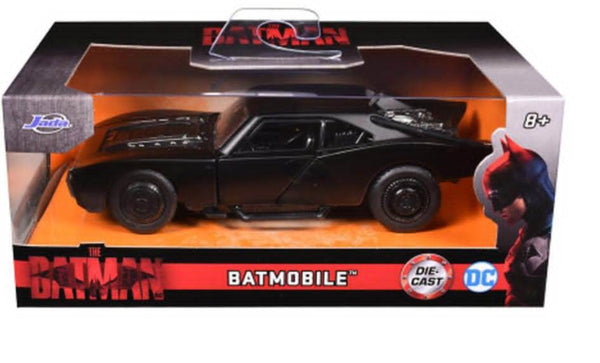 Batmobile Black The Batman 2022 Movie Hollywood Rides Series 1/32 Diecast Model Car by Jada