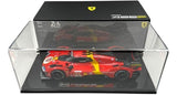 Bburago Ferrari 499P Af Corse Winner Le Mans 2023 Signature Die Cast #51 1/18 scale car with case