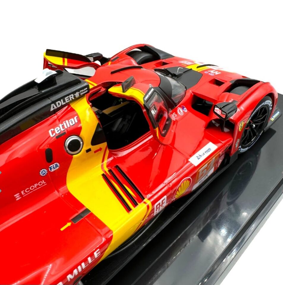 Bburago Ferrari 499P Af Corse Winner Le Mans 2023 Signature Die Cast #51 1/18 scale car