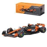 Bburago 2024 F1- Mclaren F1 MCL38 With Acrylic Box #4 Lando Norris 1/24