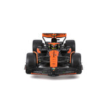 Bburago 2024 F1- Mclaren F1 MCL38 With Acrylic Box #4 Lando Norris 1/24
