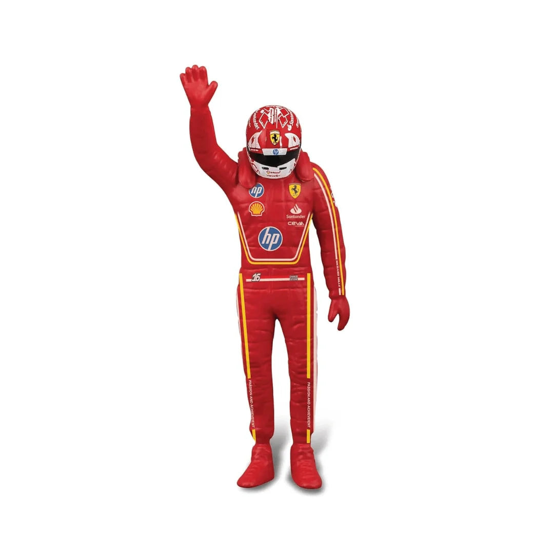 Bburago 2024 F1 Ferrari SF24 Ferrari Racing Team #16 Racing C Leclerc car 1/24 with Figure
