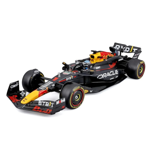 Bburago 2024 Oracle RebBull RB20 F1 car With figure #1 Max Verstappen 1/24