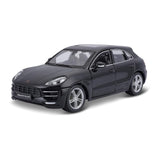 Bburago 2024 Porsche Macan Turbo Carbon Black 1/24