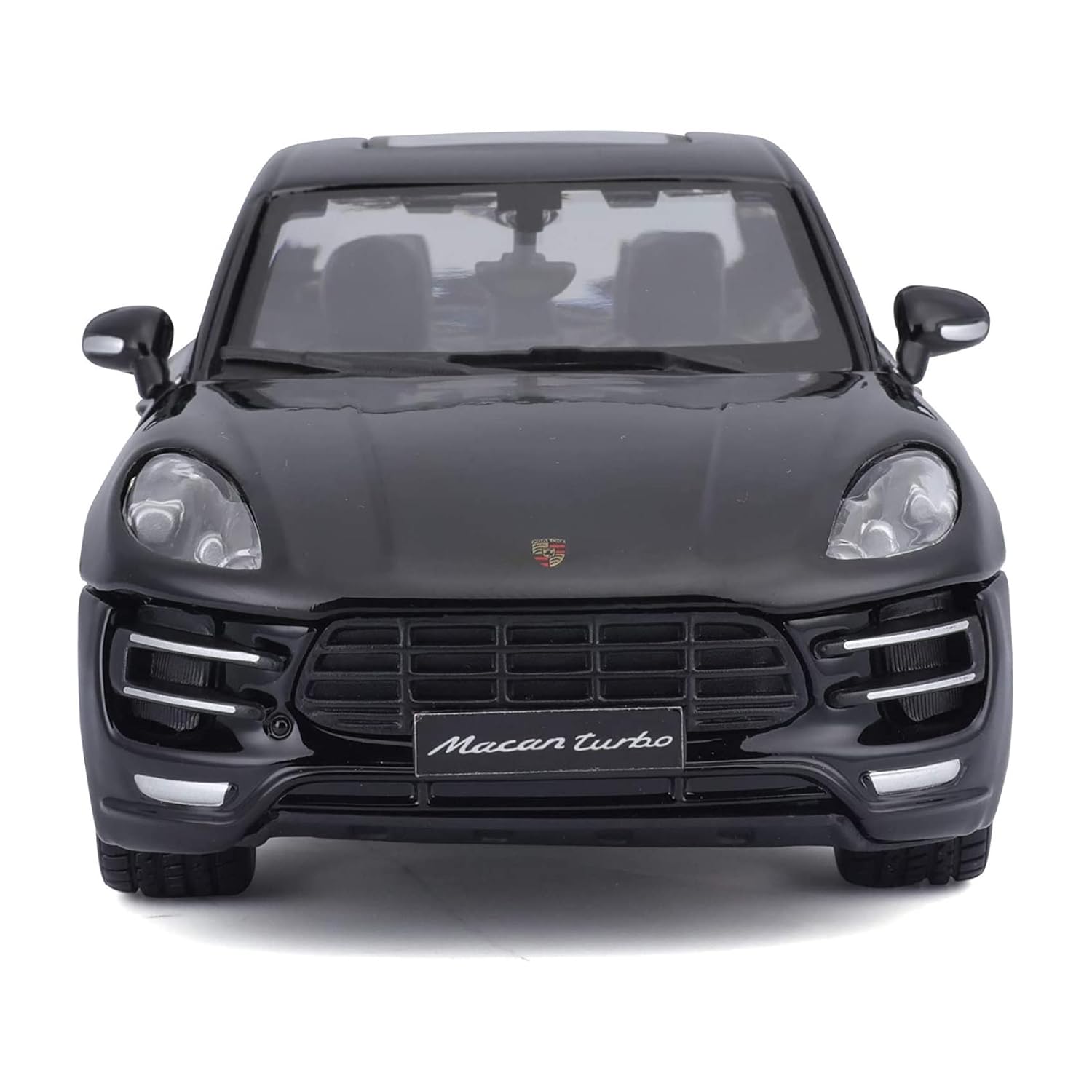 Bburago 2024 Porsche Macan Turbo Carbon Black 1/24