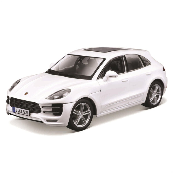 Bburago 2024 Porsche Macan Turbo white 1/24