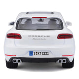 Bburago 2024 Porsche Macan Turbo white 1/24