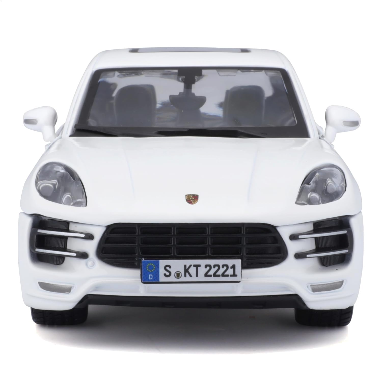 Bburago 2024 Porsche Macan Turbo white 1/24