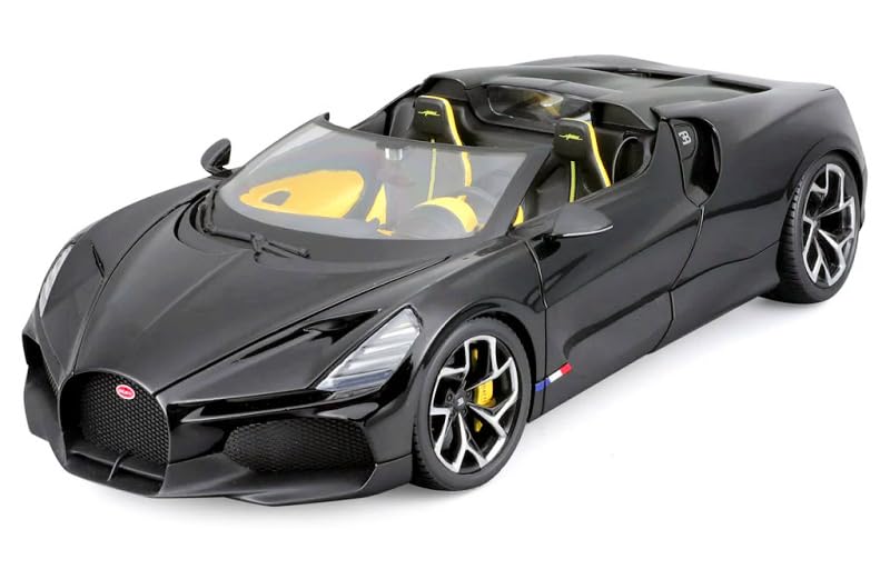 Bburago Bugatti Mistral Black 1/18 car – Hobbytoys.co
