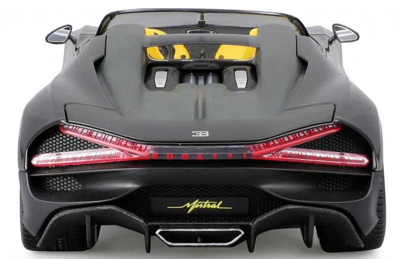 Bburago Bugatti Mistral Black 1/18 car