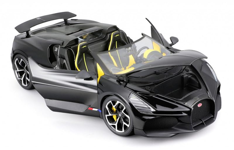 Bburago Bugatti Mistral Black 1/18 car