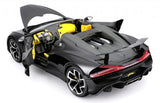 Bburago Bugatti Mistral Black 1/18 car