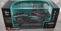 Bburago MERCEDES AMG PETRONAS 2024 F1 W15 E Performance no 44 Lewis Hamilton 1/43