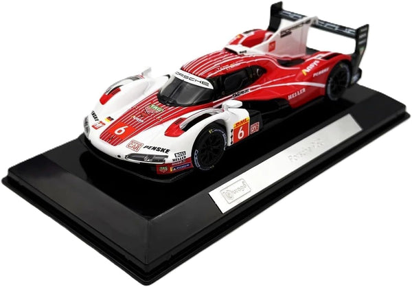 Bburago RACING series Porsche LMH 963 9RD Turbo V8 2023 no 6 Sports 1/43