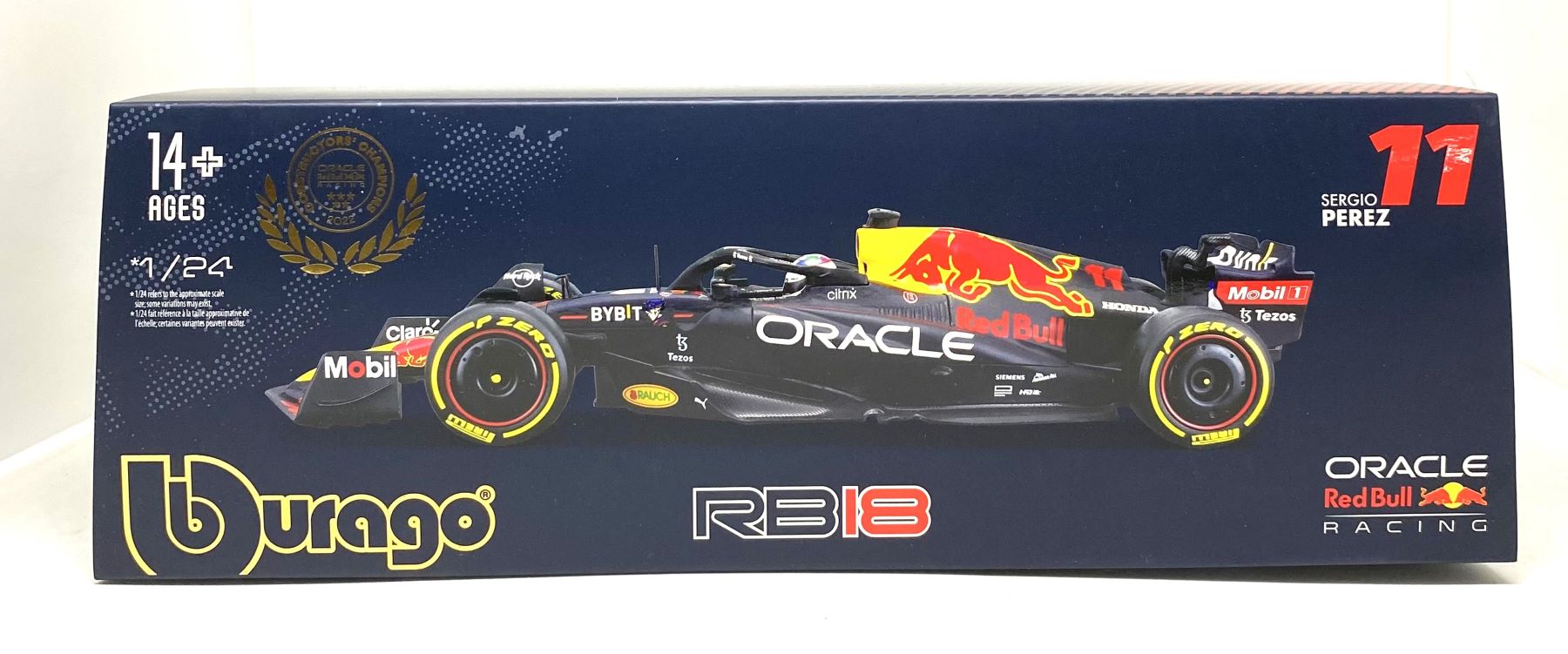 Bburago Red Bull Racing RB18  #11 Sergio Perez 1/24 Miniature car