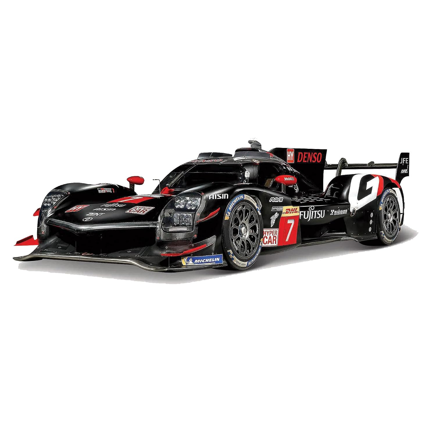 Bburago 2024 Toyota WEC GR010 Hybrid Racing Car 1/43 scale model diecast car