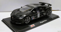 Maisto Bugatti Divo 1/24 Black Diecast model car