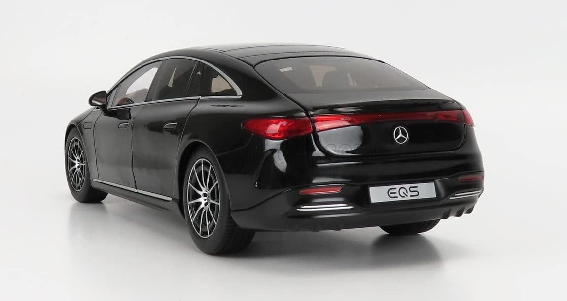 EQS, Saloon, AMG Line Mercedes Benz - V297 Obsidian black, NZG, 1/18