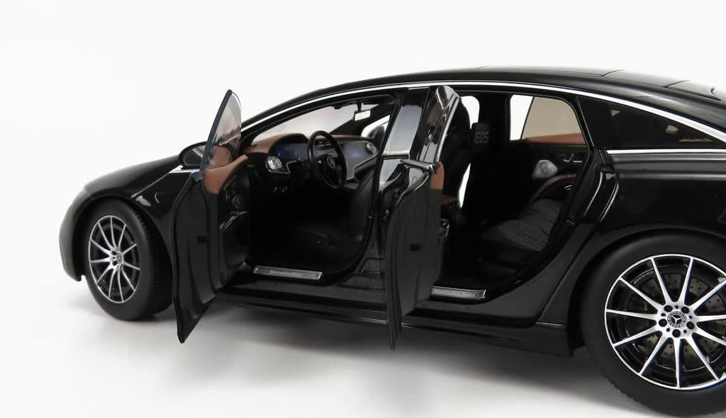 EQS, Saloon, AMG Line Mercedes Benz - V297 Obsidian black, NZG, 1/18