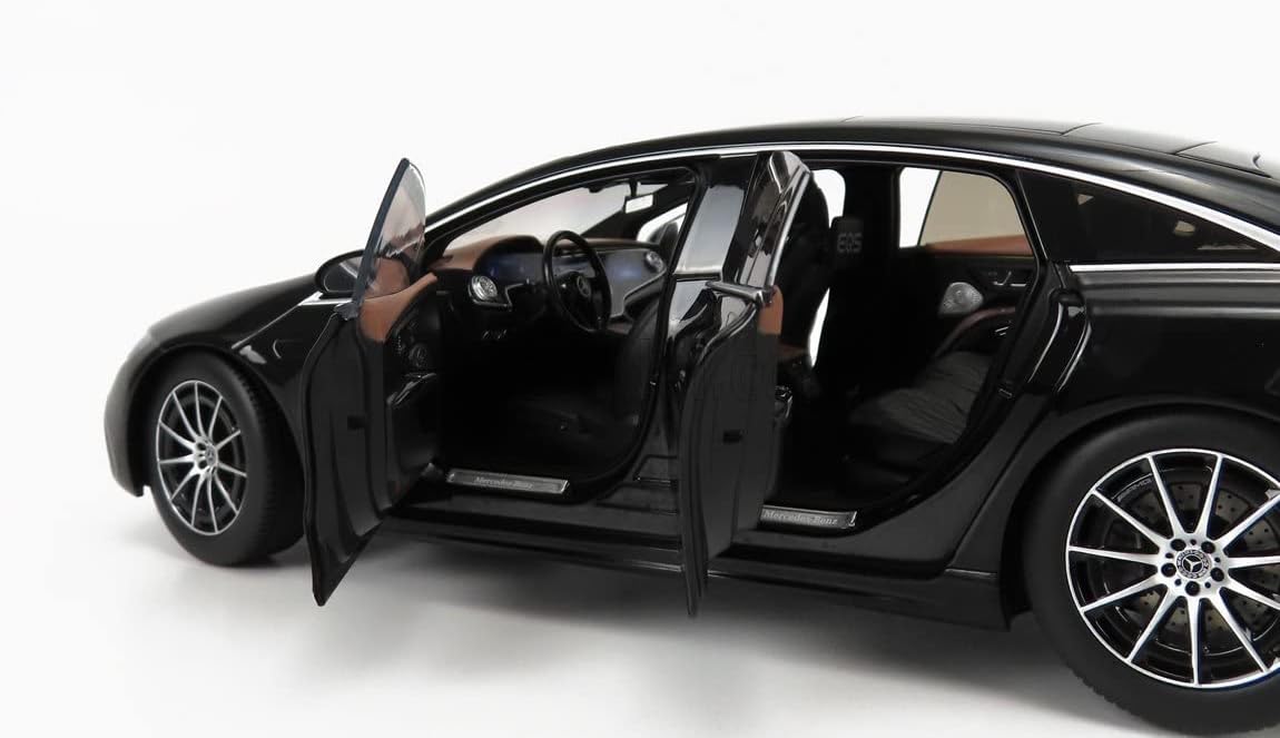 EQS, Saloon, AMG Line Mercedes Benz - V297 Obsidian black, NZG, 1/18