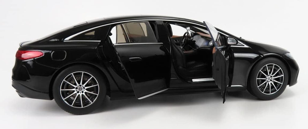 EQS, Saloon, AMG Line Mercedes Benz - V297 Obsidian black, NZG, 1/18