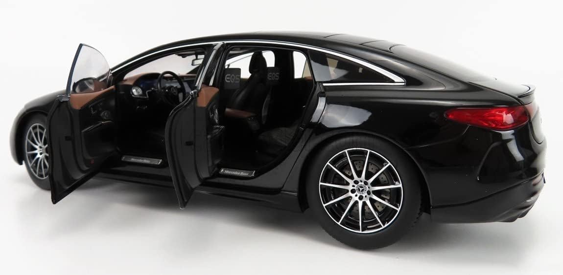 EQS, Saloon, AMG Line Mercedes Benz - V297 Obsidian black, NZG, 1/18