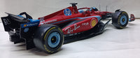 Bburago 2024 F1 Ferrari Deluxe SF24-#16 Charles Leclerc Signature Model 1/18 car