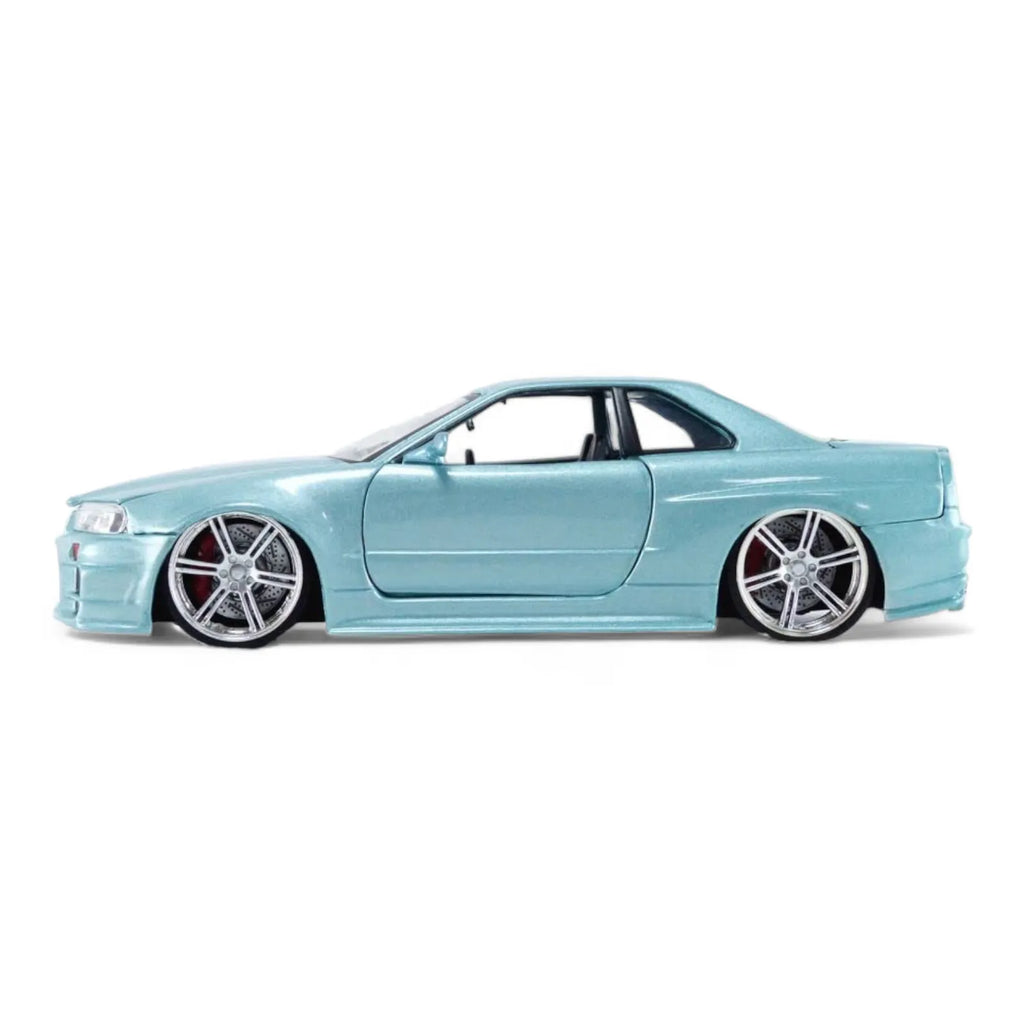 Fast and Furious Brian’s Nissan Skyline GTR Jada Toys 1/24 Scale Diecast Car Model