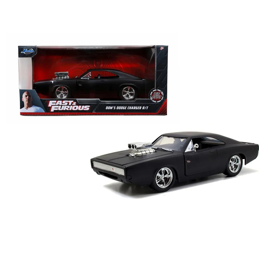 Fast and Furious Dom’s Dodge Charger R/T Jada Toys 1/24 Scale Diecast Car Model