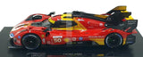 Pre Order Bburago Ferrari 499P #50 LMH FIA 24h Le Mans Hypercar 2024 1/18 scale car with case